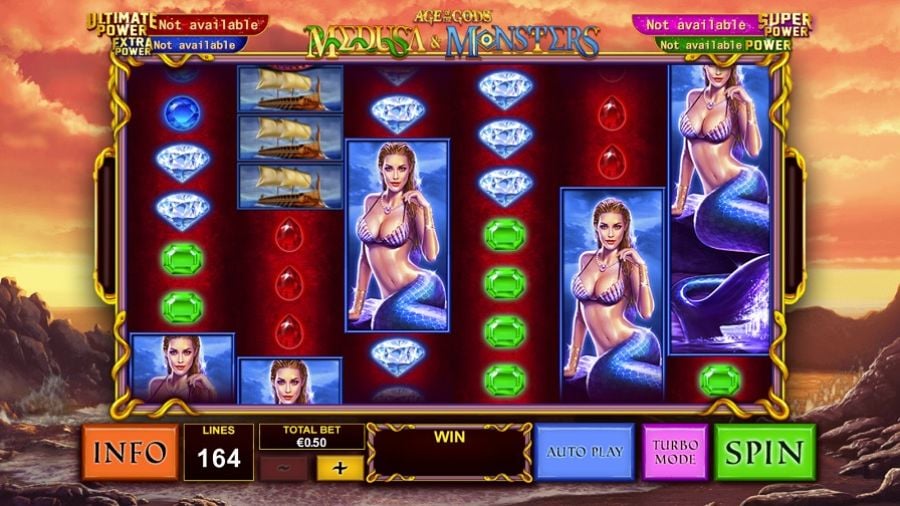Age Of The Gods Medusa And Monsters Slot Eng - -