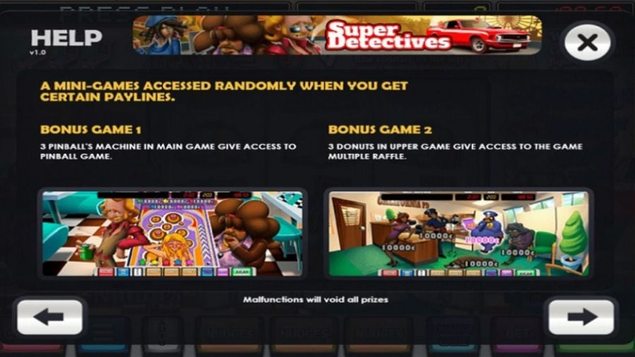 Super Detectives Bonus Games Eng - -