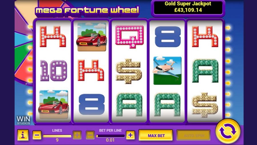 Mega Fortune Wheel Graphic - -