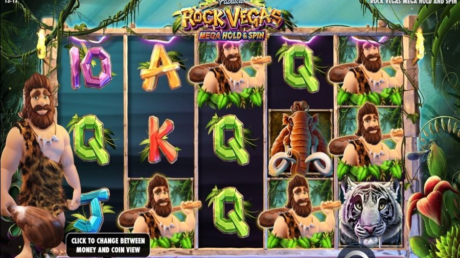 Rock Vegas Mega Hold And Spin Slot Eng - -