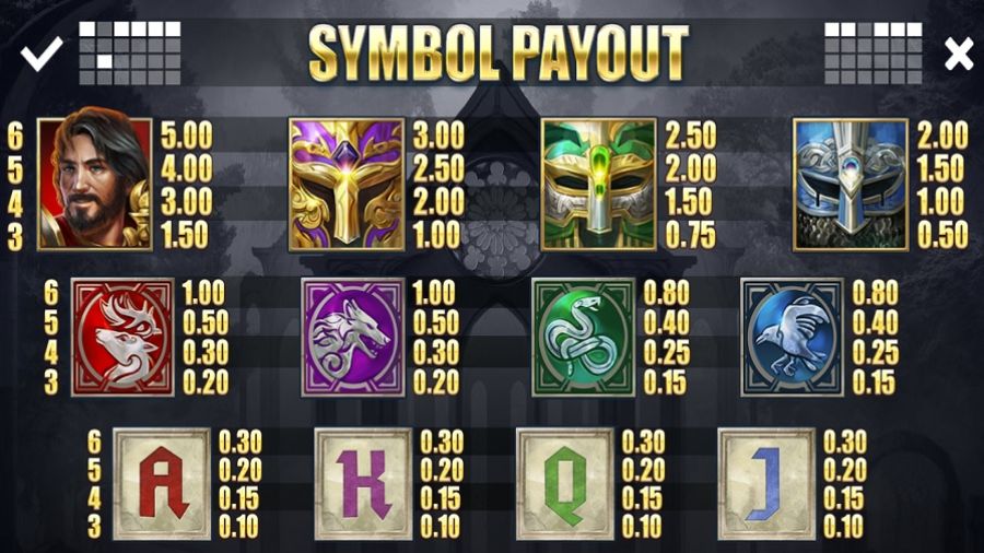 Avalon Gold Feature Symbols Eng - -
