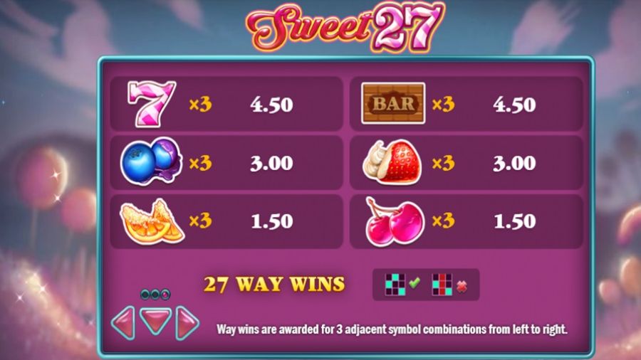 Sweet 27 Feature Symbols En - -