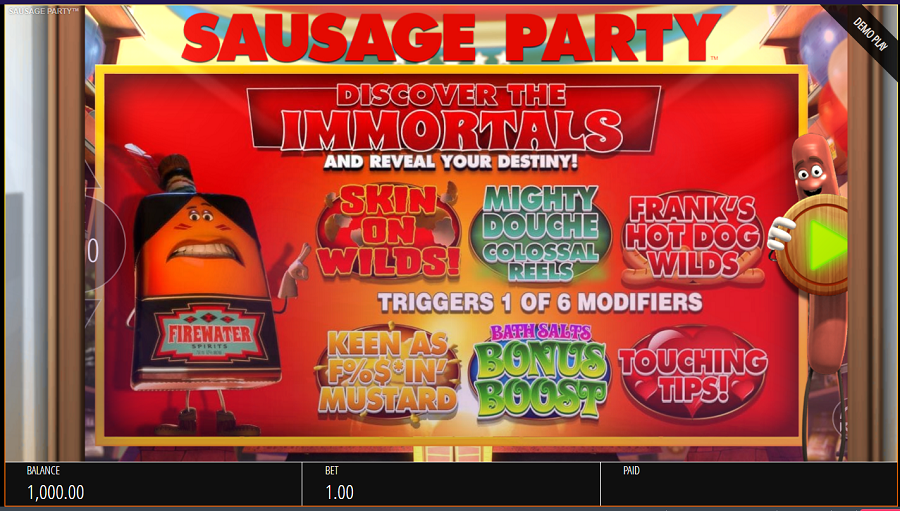 Sausage Party Slot - -