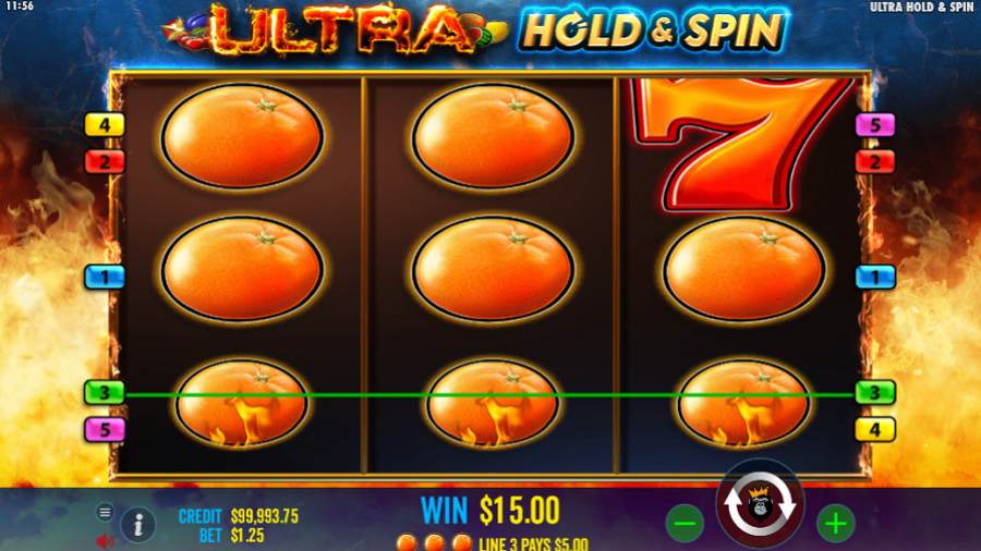 Ultra Hold And Spin Bonus - -