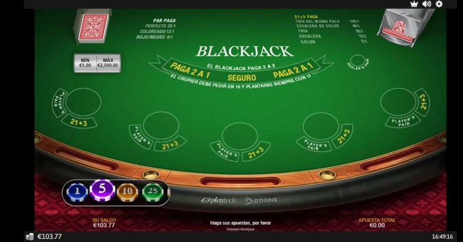 Juegos de Blackjack Interactivos