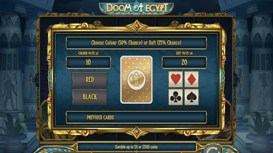 Doom Of Egypt Bonus - -