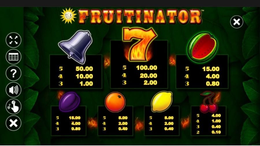 Fruitinator Feature Symbols En - -