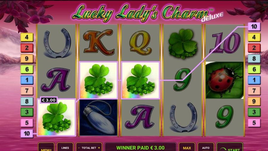 Lucky Ladys Charms Deluxe Bonus En - -