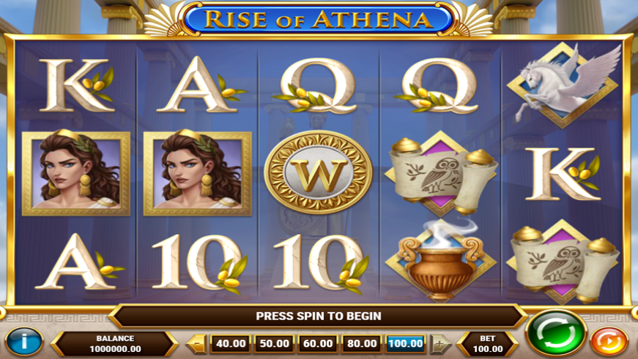 Rise Of Athena Slot Eng - -