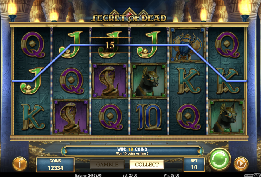 Secret Of Dead Slot Win - -